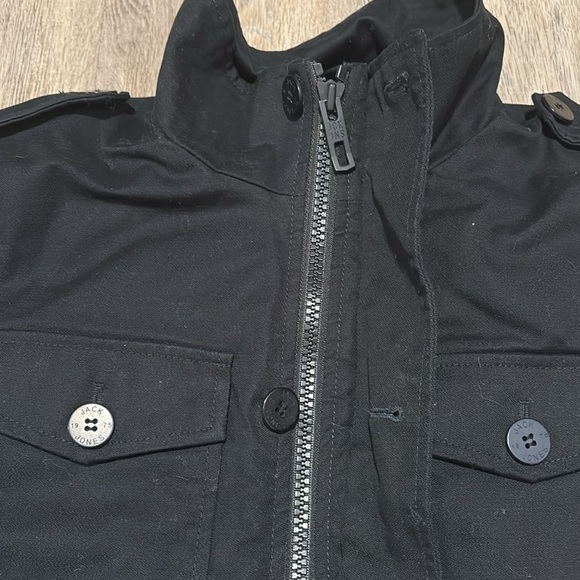 Core By Jack & Jones Lined Zip-Up Coat - Picture 9 of 14